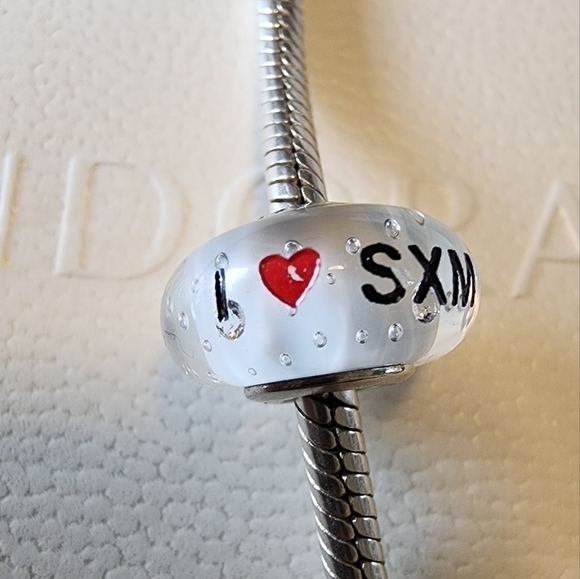 Pandora I love Sint Maarten Rare travel charm - Picture 3 of 12